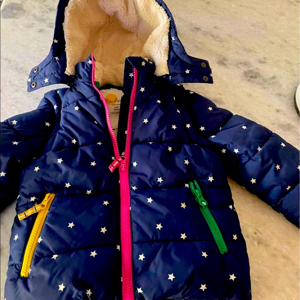 Winter coat- 3T-4T- mini boden.